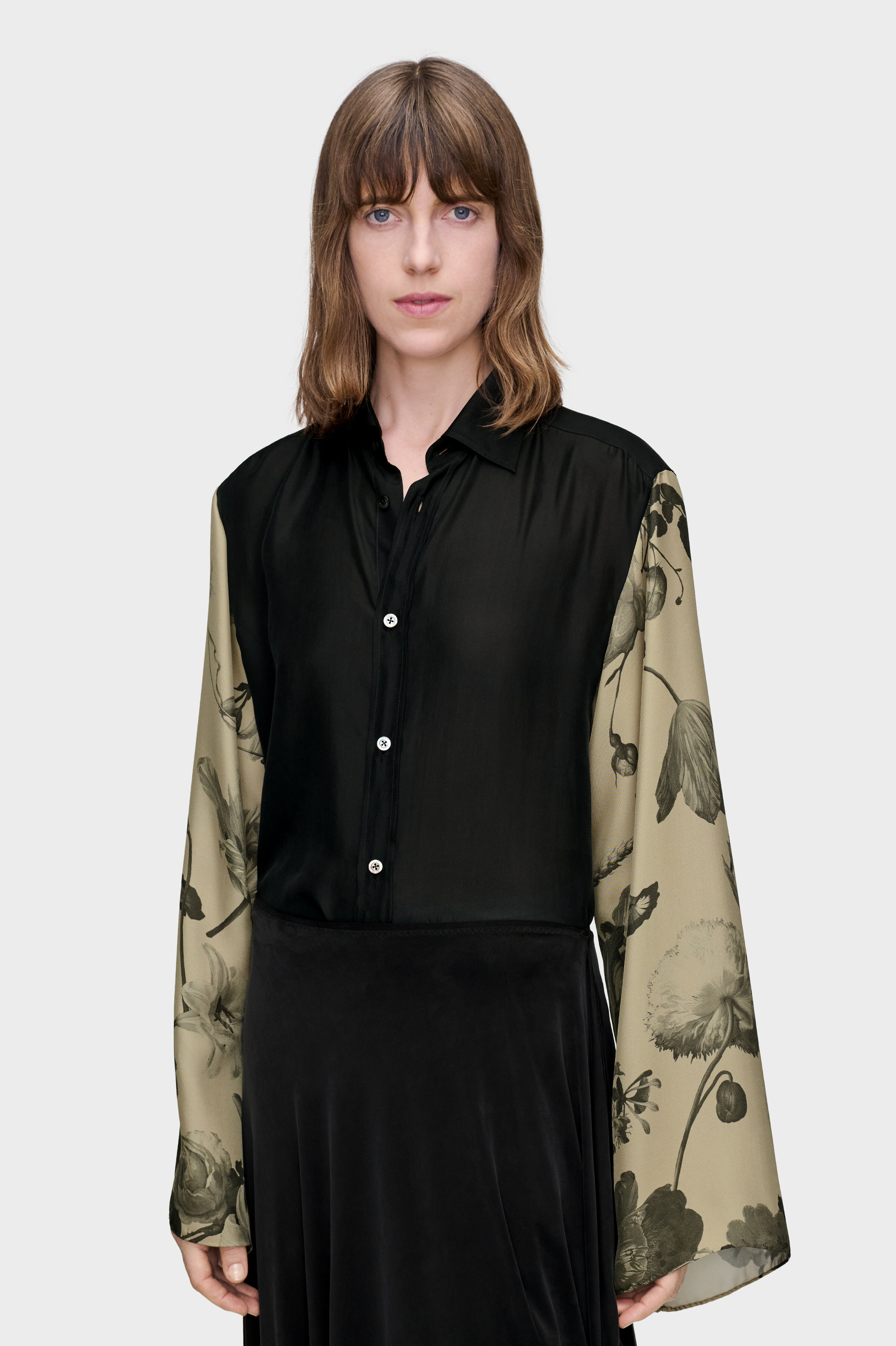 Silk Floral Shirt
