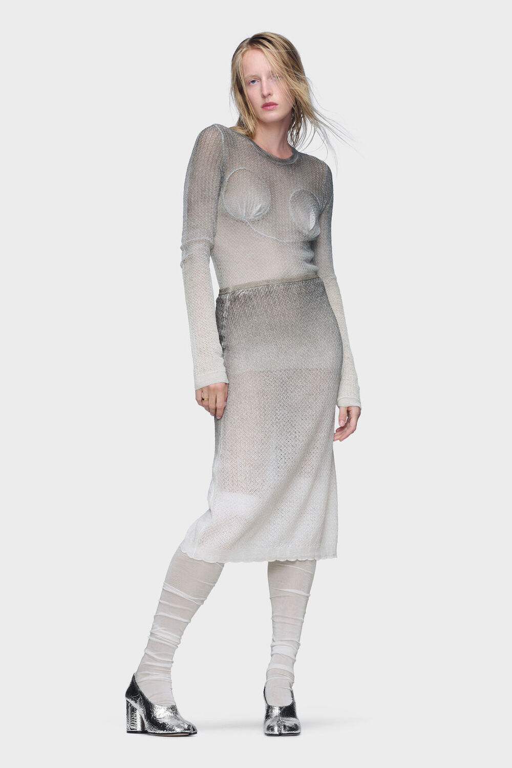 Back to front check shirt