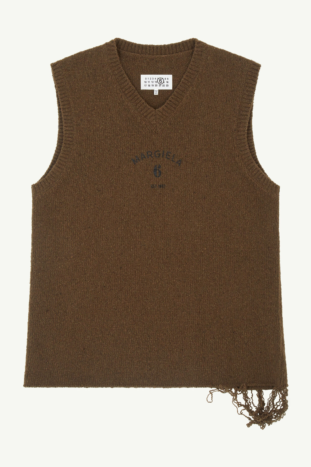 Wool sweater vest