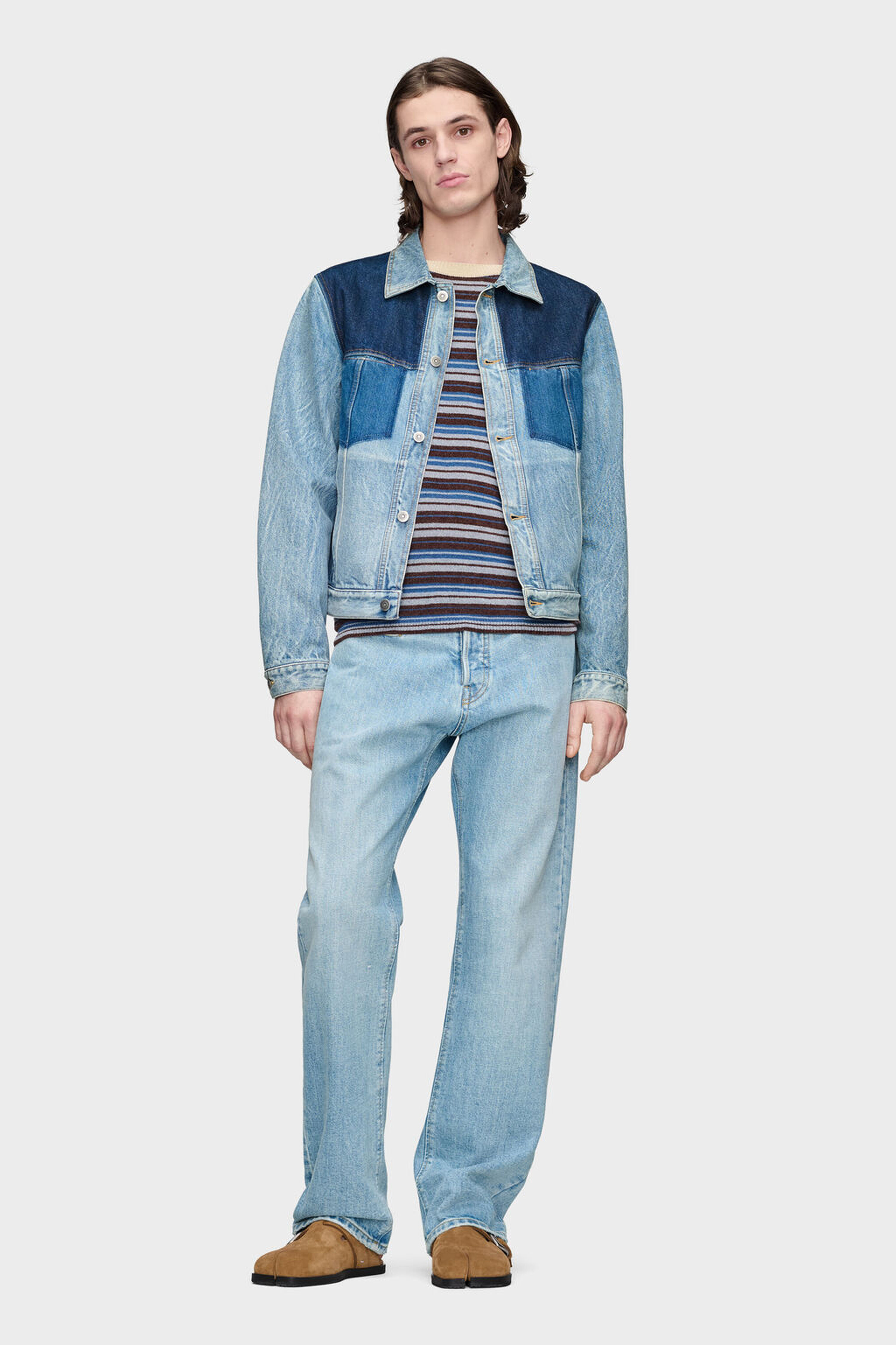 Patchwork Denim Jacket