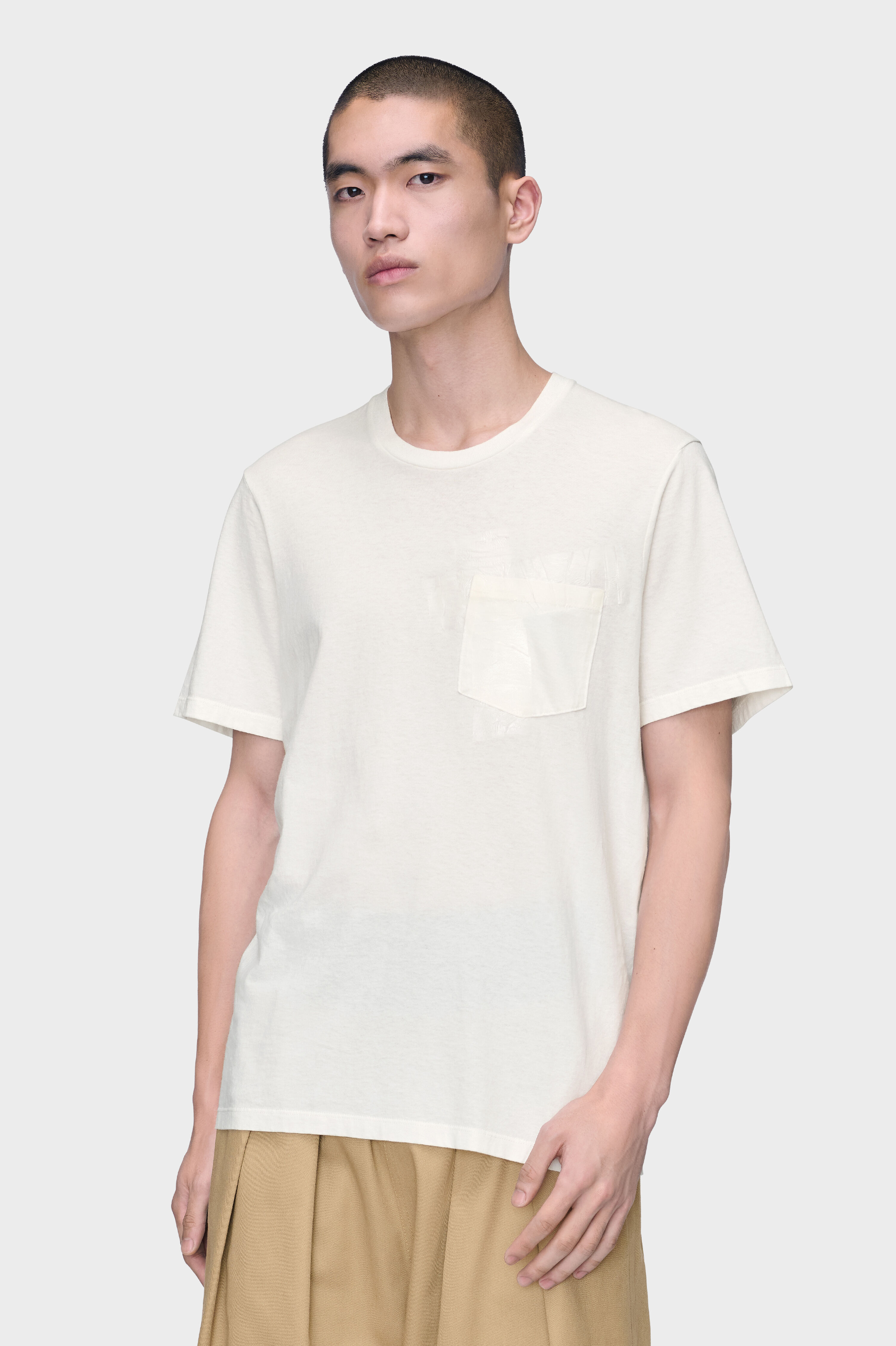 Taped Cotton Jersey T-shirt