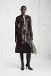 Brown - Assemblage Calf Leather Jacket