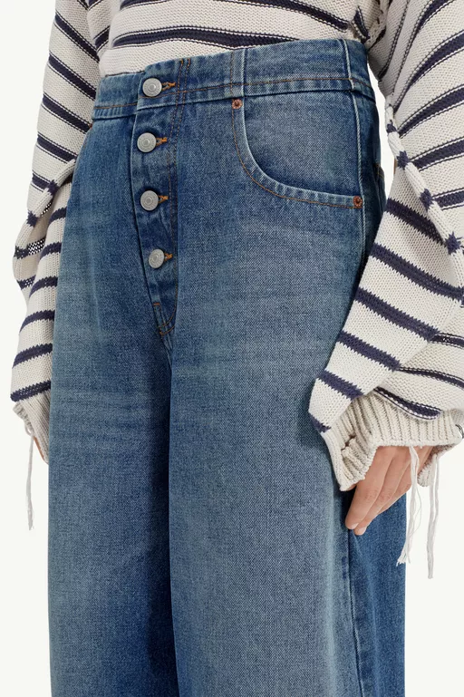 Straight leg jeans - Denim