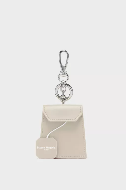 Leather tea bag charm