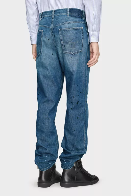 Straight-leg Jeans - Denim
