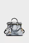 Negro y Blanco - Bolso Bianchetto 5AC Classique mini
