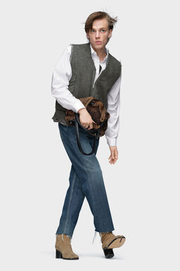 Straight-leg jeans - Denim