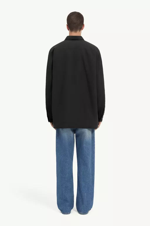 Reversible Wool blend shirt - Shirts