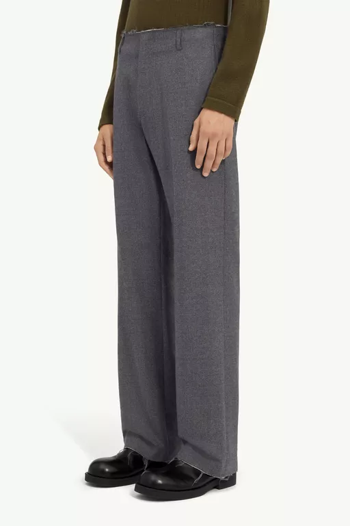 Anzughose aus Wolle - Hosen