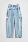 Blue jeans - Denim jeans with slash details