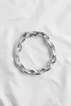 Silver - Link Big Chain Choker