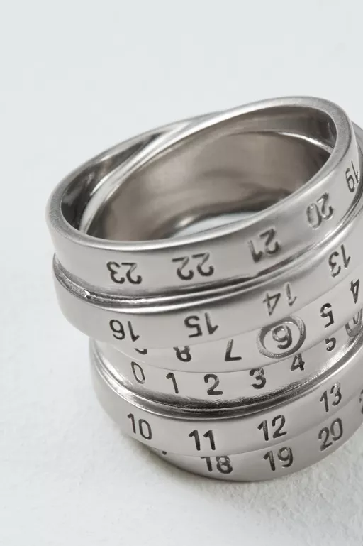 Bague Minimal Numeric - Bagues