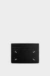 Black - Four stitches cardholder