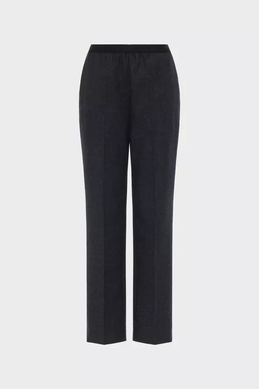 Wool straight-Leg trousers