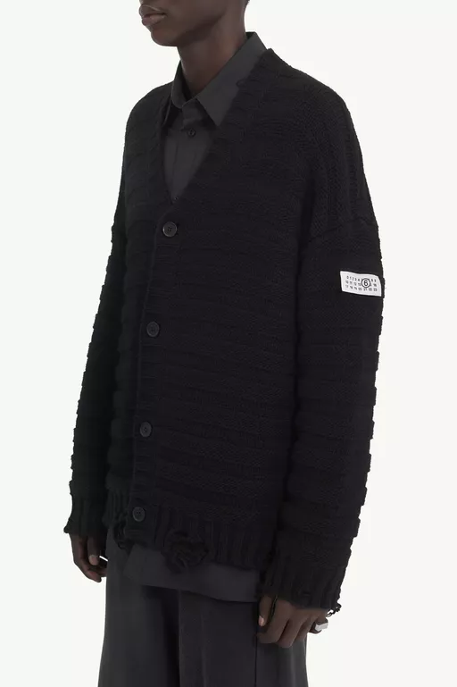 Wool Cardigan - Cardigan