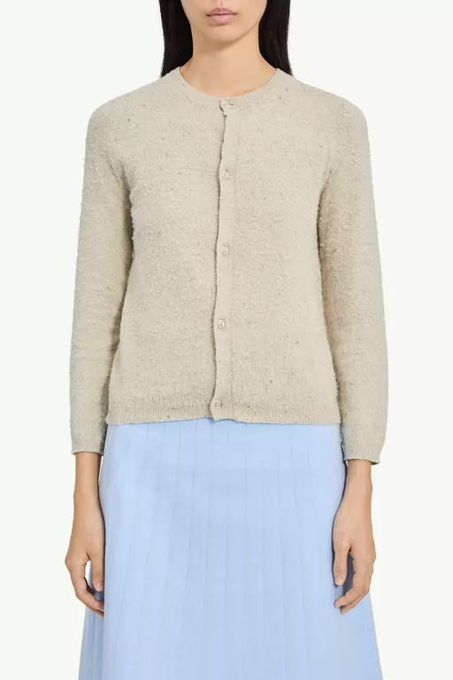 Cardigan en maille textur&eacute;e - Ensemble