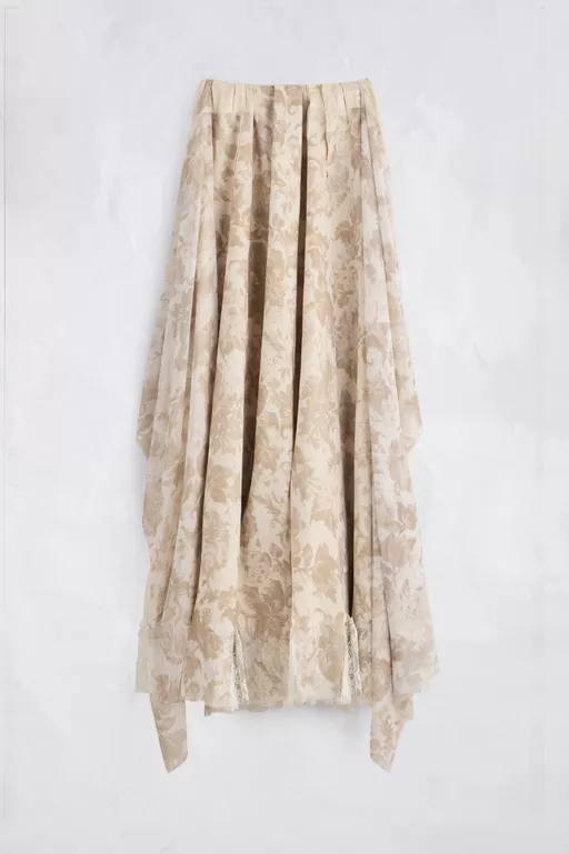 Fusion Floral Maxi Skirt - Long skirts