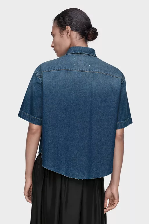 Camisa vaquera cropped - Camisas