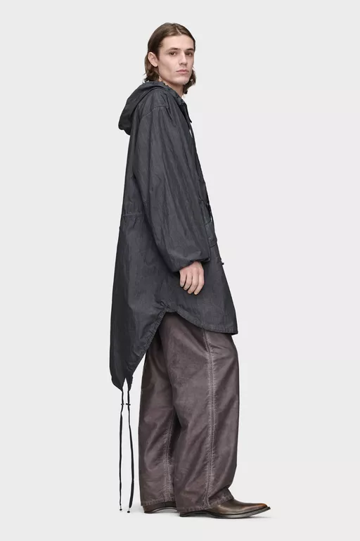 Hooded Parka Coat - Jackets