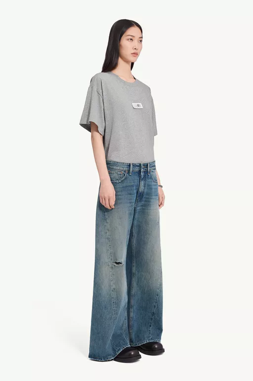 Wide-leg jeans - Denim