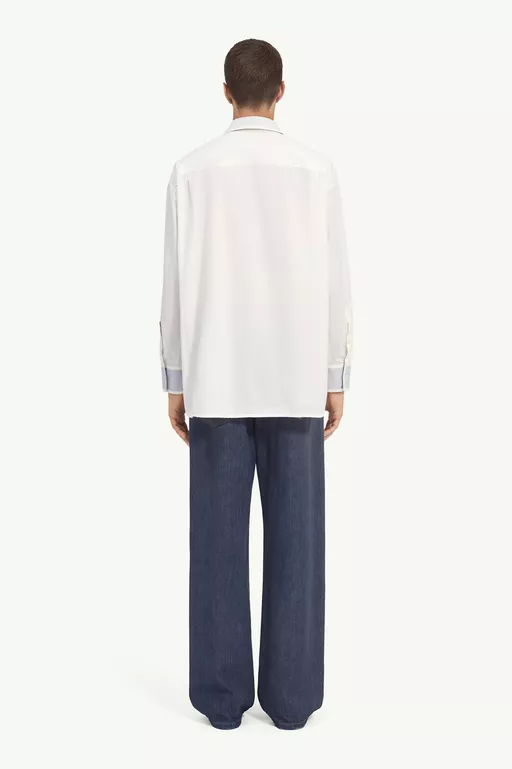 Cotton poplin shirt - Shirts