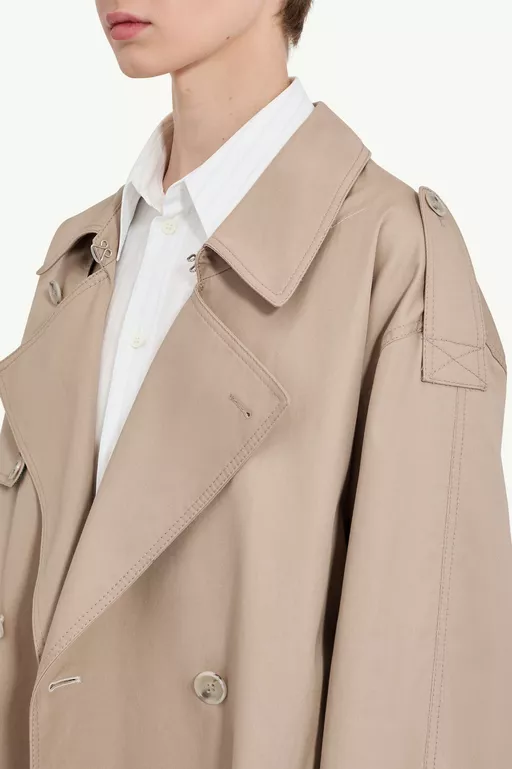 Twist trench coat - Raincoats