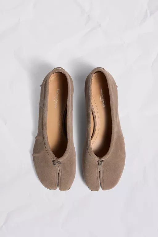 Ballerine Tabi in suede - Ballerine