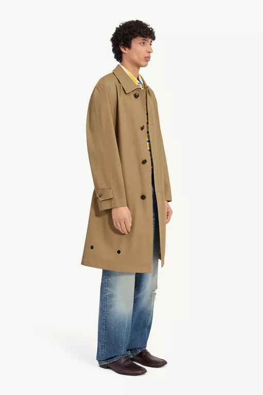 Single-Breasted Utility Coat - Coats