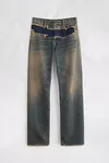 Blue - Distressed Jeans
