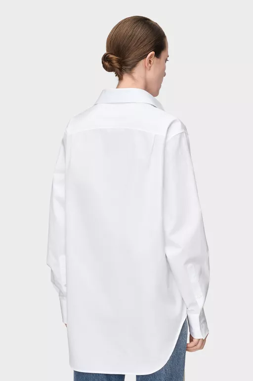 Camisa con cuello plegado - Camisas