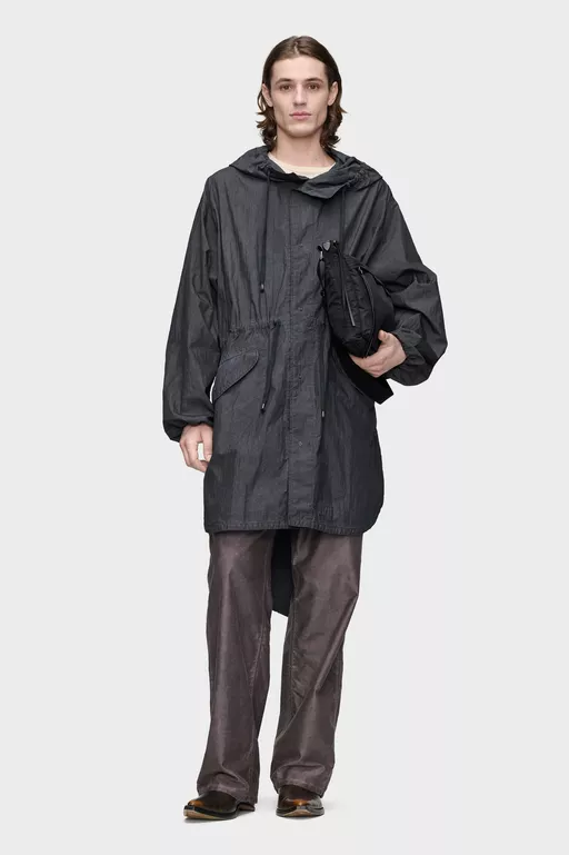 Hooded Parka Coat - Jackets