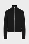 Black - Wool knit jacket