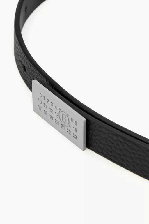 Numeric leather belt - Belts