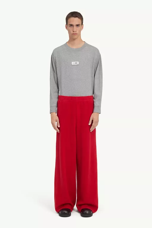 Brushed fleece cotton sweatpant