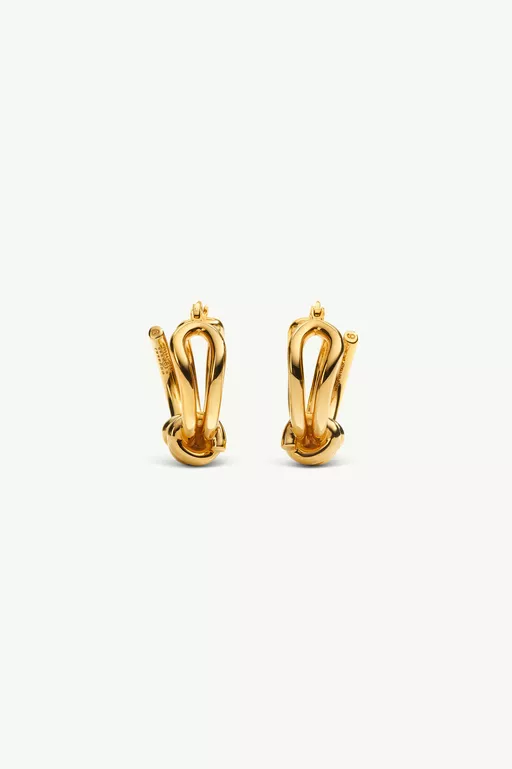 Knotted earrings