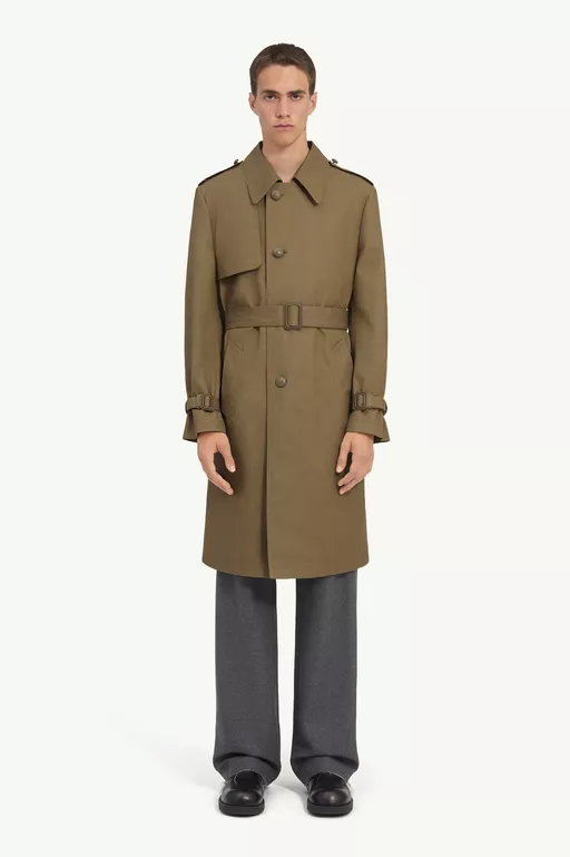 Trenchcoat aus beschichteter Baumwolle - Regenm&auml;ntel