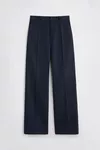 Dark grey - Pleated Wool Tailored Trousers