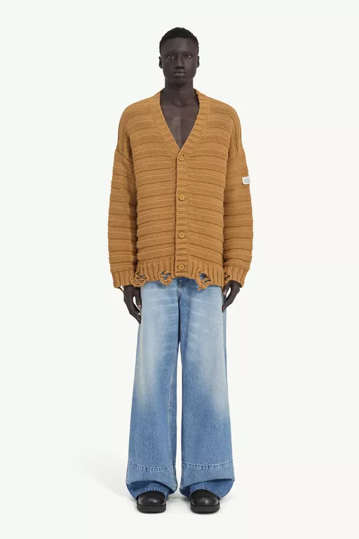 Wool Cardigan - Cardigan