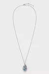 Polished palladio - Cluster Show Drop Necklace