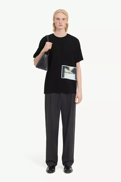 Patch cotton T-shirt - T-shirts