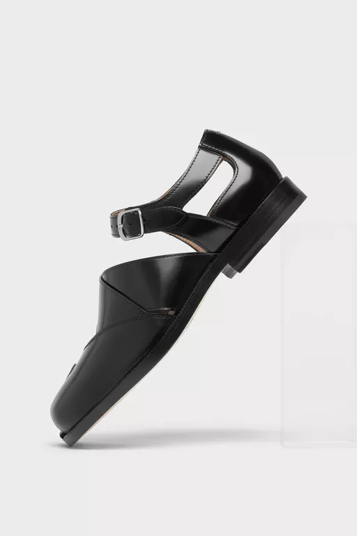Maison Margiela Tabi Leather Sandals - Heels