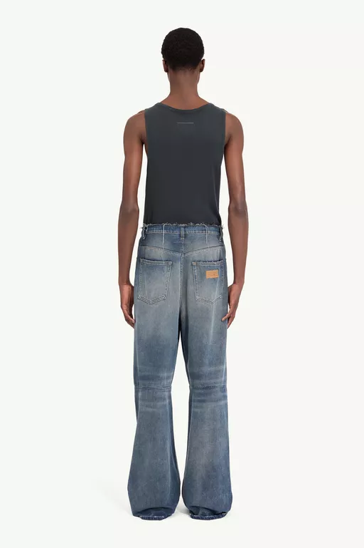 Wide-leg jeans - Denim