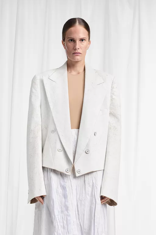 Bianchetto Double-Breasted Wool Blazer - Jackets