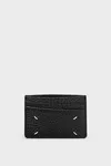 Black - Four stitches cardholder