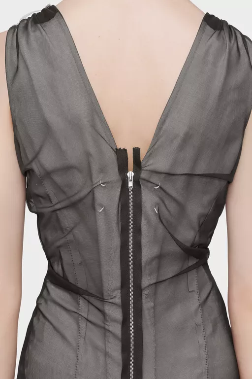 Sheer dress - Midi Dress