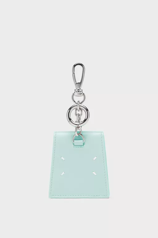 Leather tea bag charm - Small Leather Goods