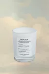 Silver - Replica When the Rain Stops candle