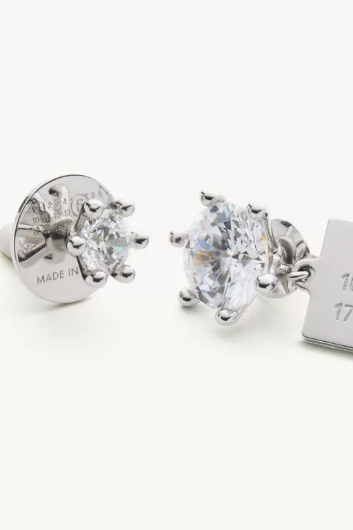 Numeric Charm Earrings - Earrings