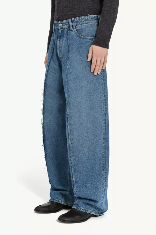 Wide-leg jeans - Denim