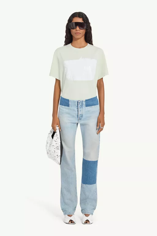 Patchwork Jeans - Denim